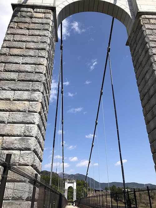 秦野戸川公園の吊り橋
